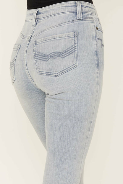 Women Darbi High Risin Western Stitched Flare Jeans | Idyllwind