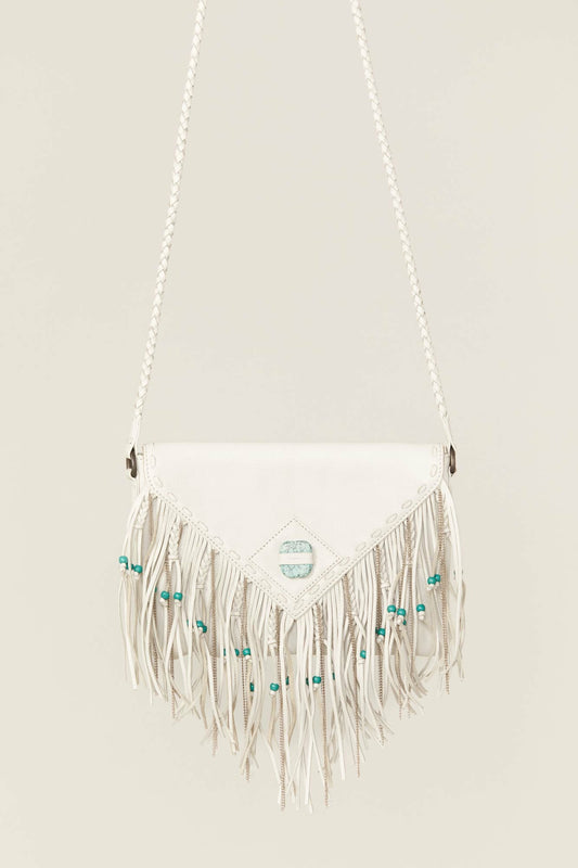 Women White Hollis Crossbody Handbag | Idyllwind