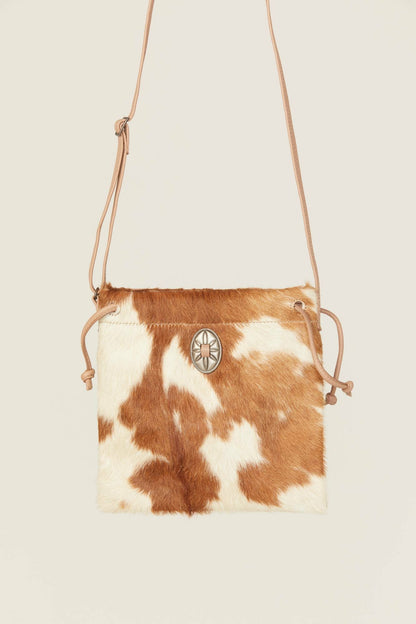 Women Canyon Ridge Hair-On Cowhide Crossbody Handbag | Idyllwind