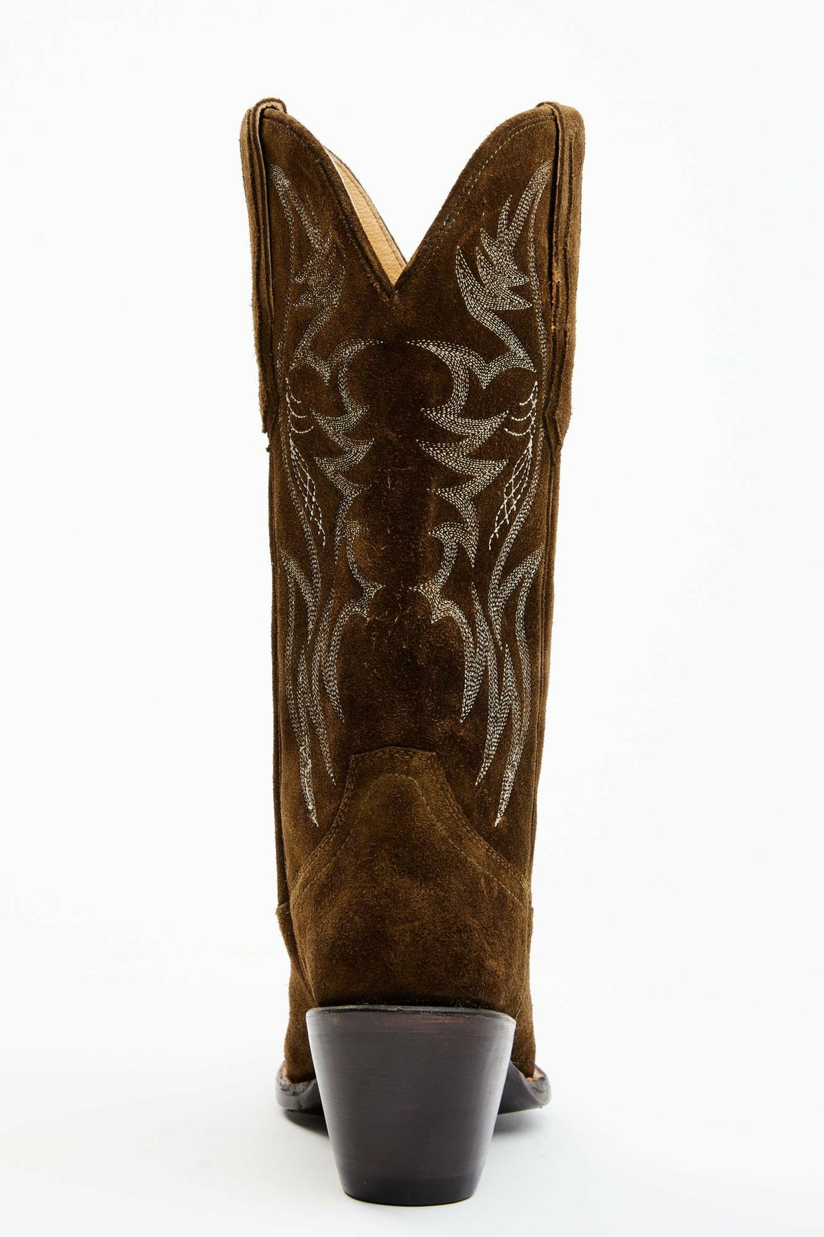 Women Charmed Life Olive Suede Western Boots - Round Toe | Idyllwind