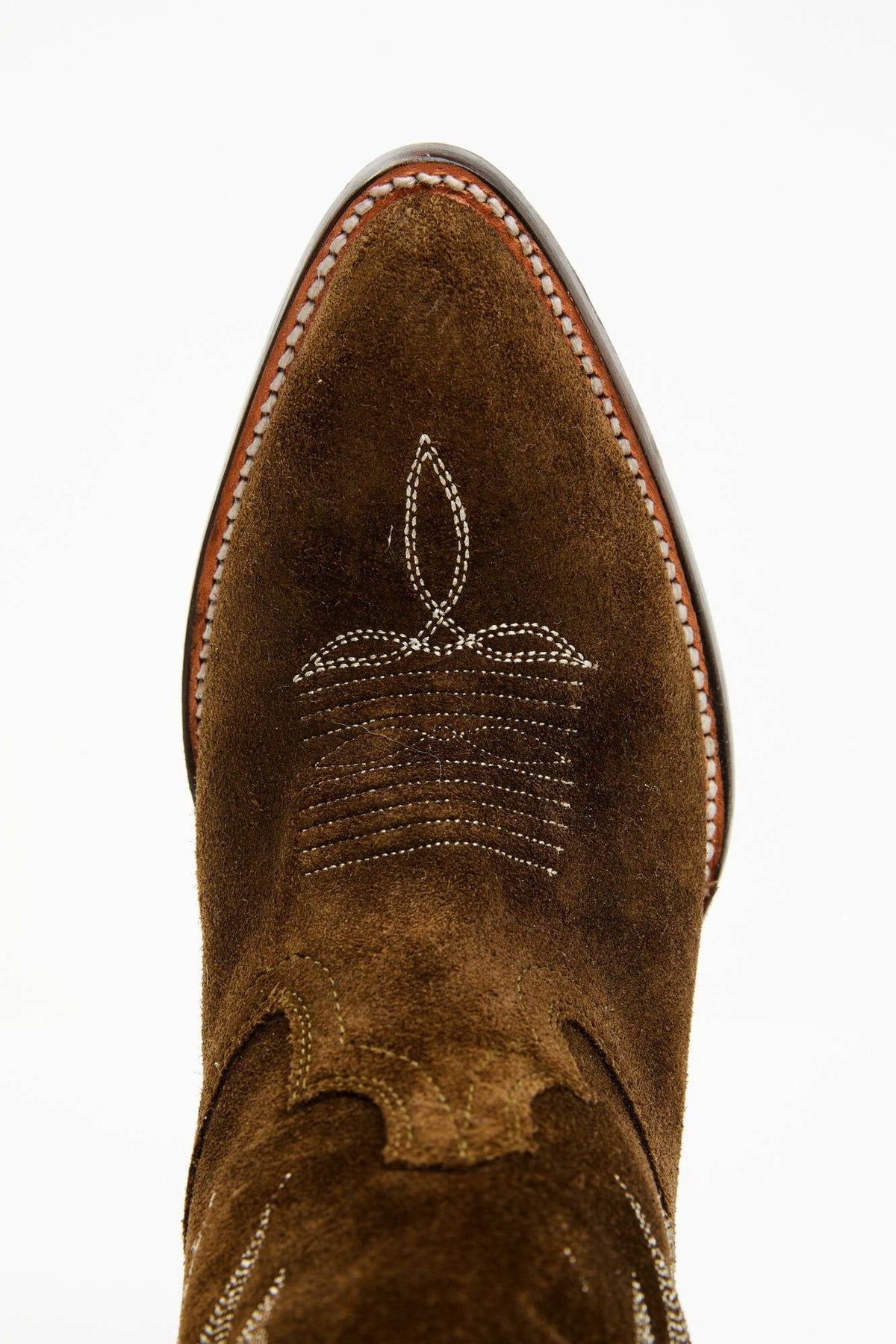 Women Charmed Life Olive Suede Western Boots - Round Toe | Idyllwind