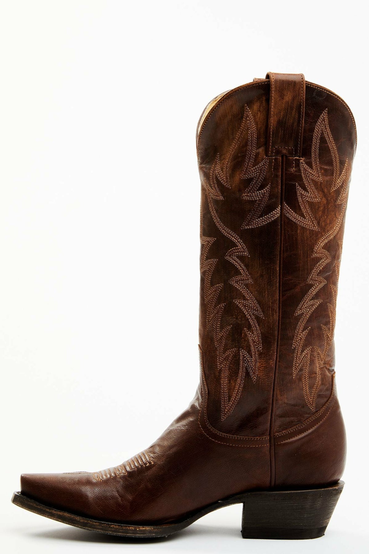 Women Wheeler Brass Brown Western Performance Boots - Snip Toe | Idyllwind