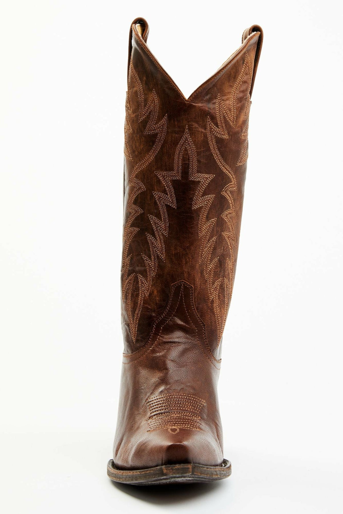 Women Wheeler Brass Brown Western Performance Boots - Snip Toe | Idyllwind