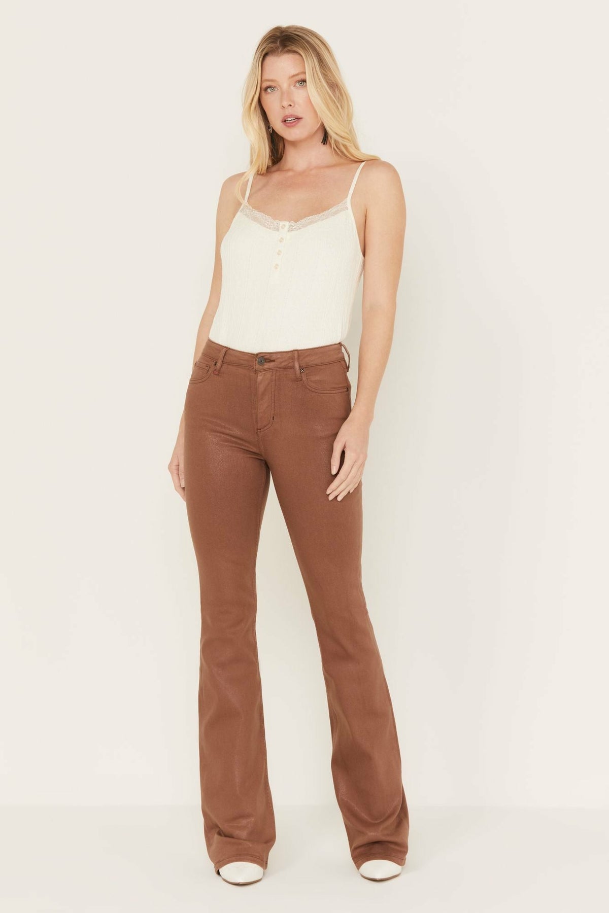 Women Cowan Gypsy High Rise Coated Bootcut Jeans | Idyllwind