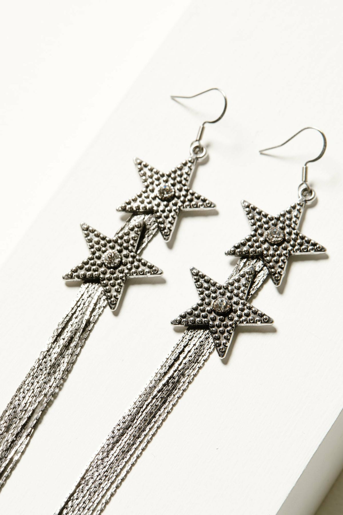 Women Skyline Star Fringe Earrings | Idyllwind