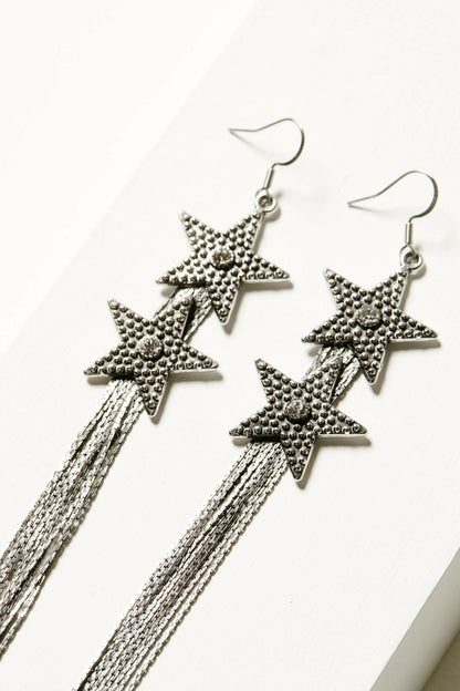 Women Skyline Star Fringe Earrings | Idyllwind