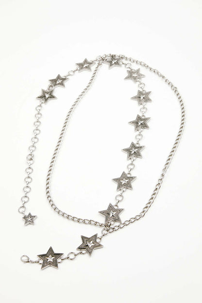 Women Starliner Drive Silver Chain Belt | Idyllwind