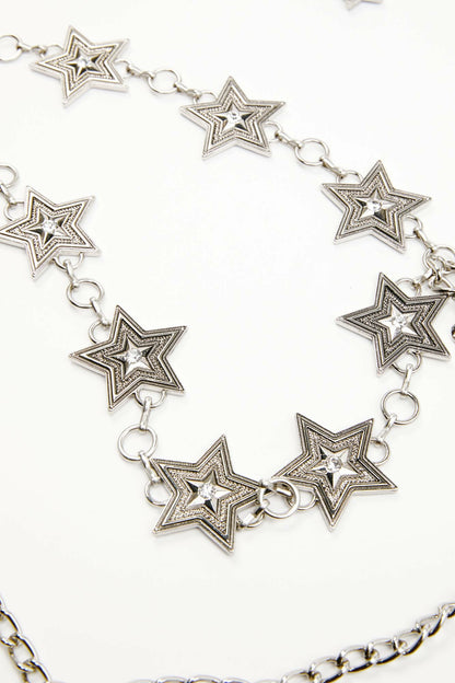 Women Starliner Drive Silver Chain Belt | Idyllwind