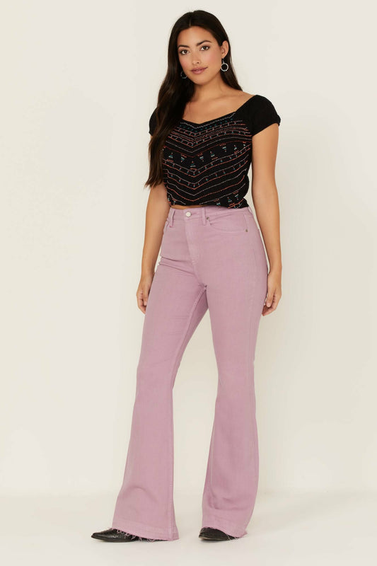 Women Dusty High Rise Flare Jeans | Idyllwind