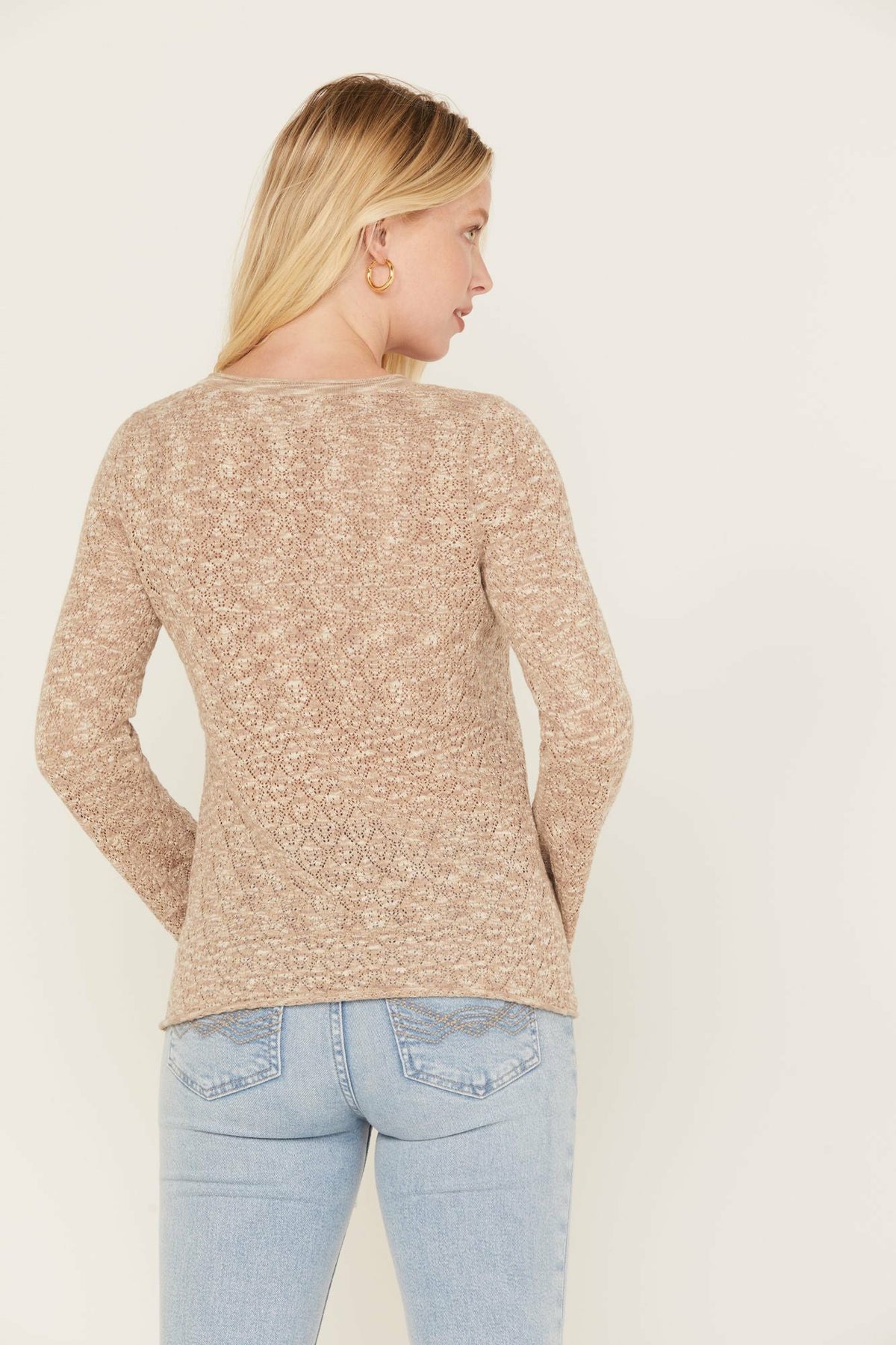 Women Ranger Pointelle Henley Top | Idyllwind