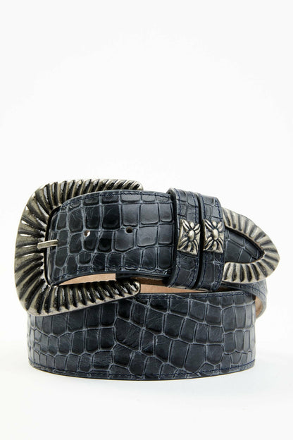 Women Napier Crocodile Print Western Belt | Idyllwind