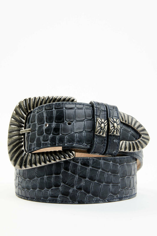 Women Napier Crocodile Print Western Belt | Idyllwind