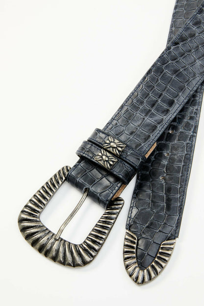 Women Napier Crocodile Print Western Belt | Idyllwind
