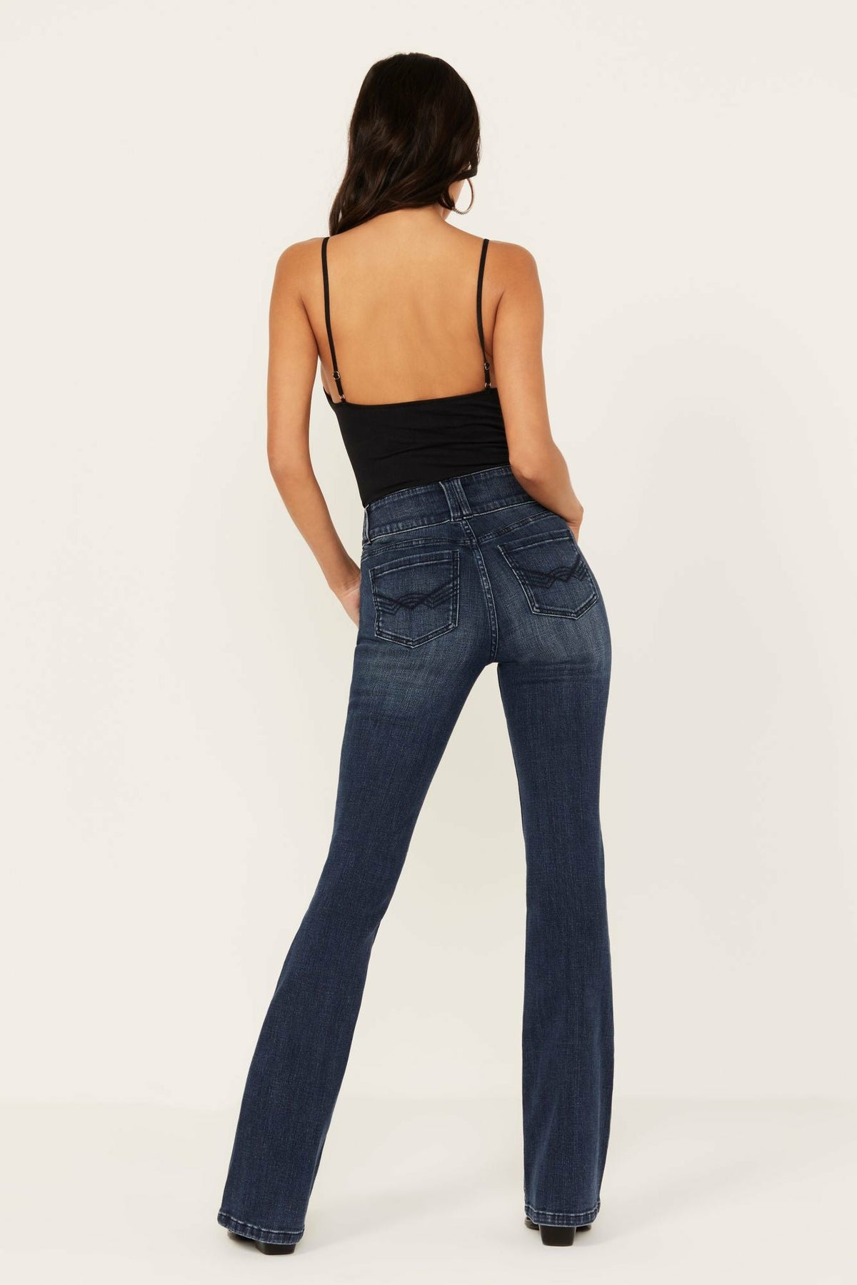 Women Somerhill Outlaw High Rise Bootcut Button Fly Stretch Denim Jeans | Idyllwind