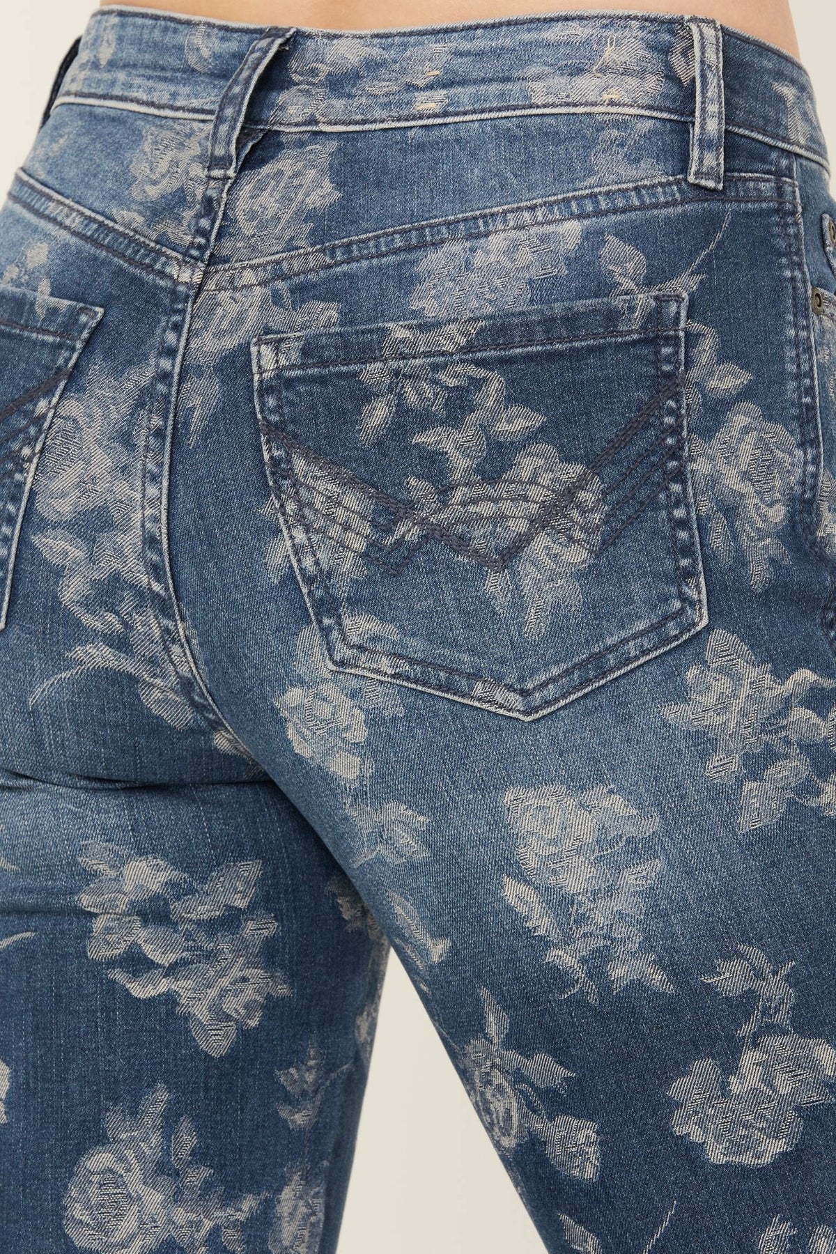 Women Floral Drive High Risin Flare Jeans | Idyllwind