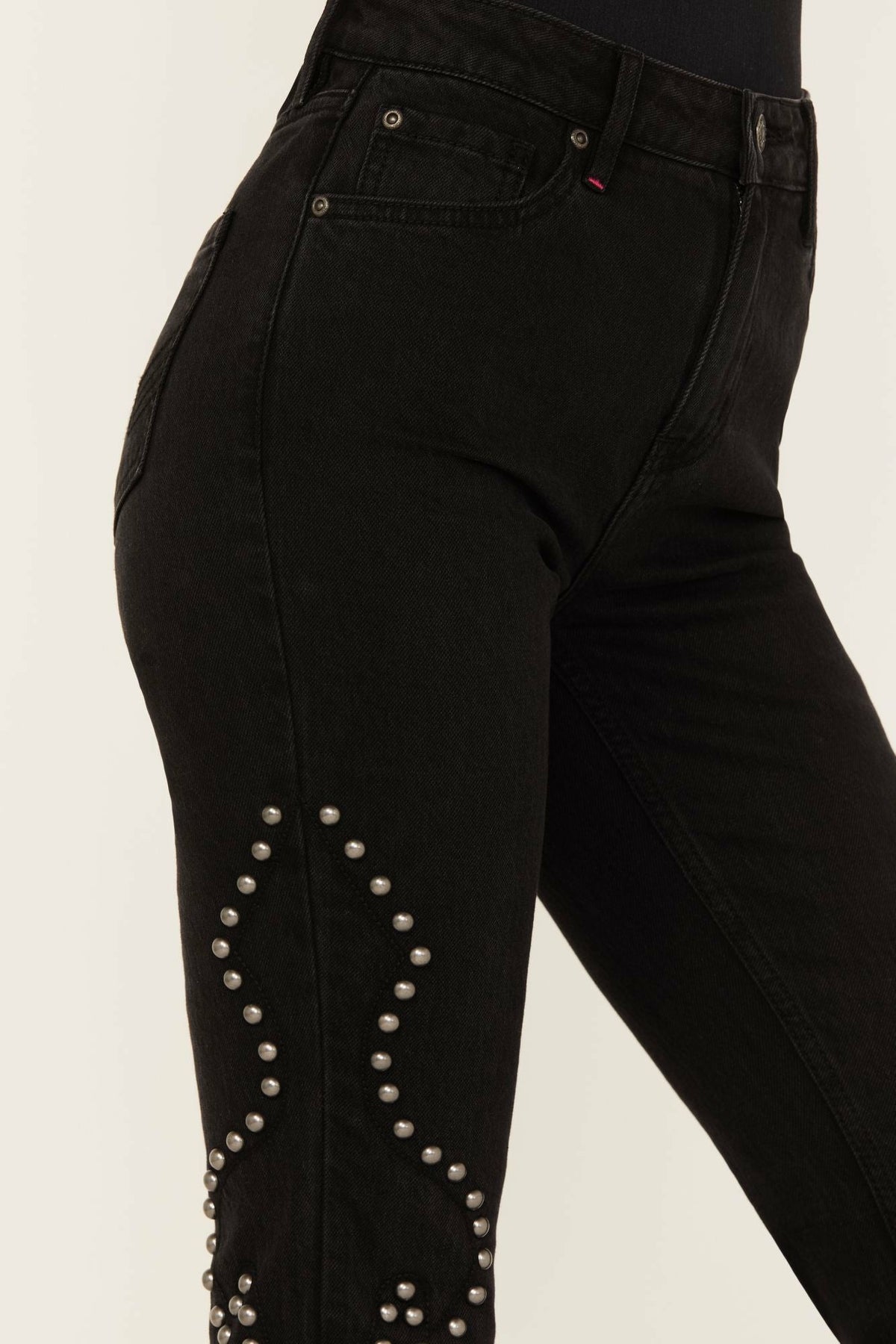 Women Alameda High Risin Studded Stretch Flare Jeans | Idyllwind
