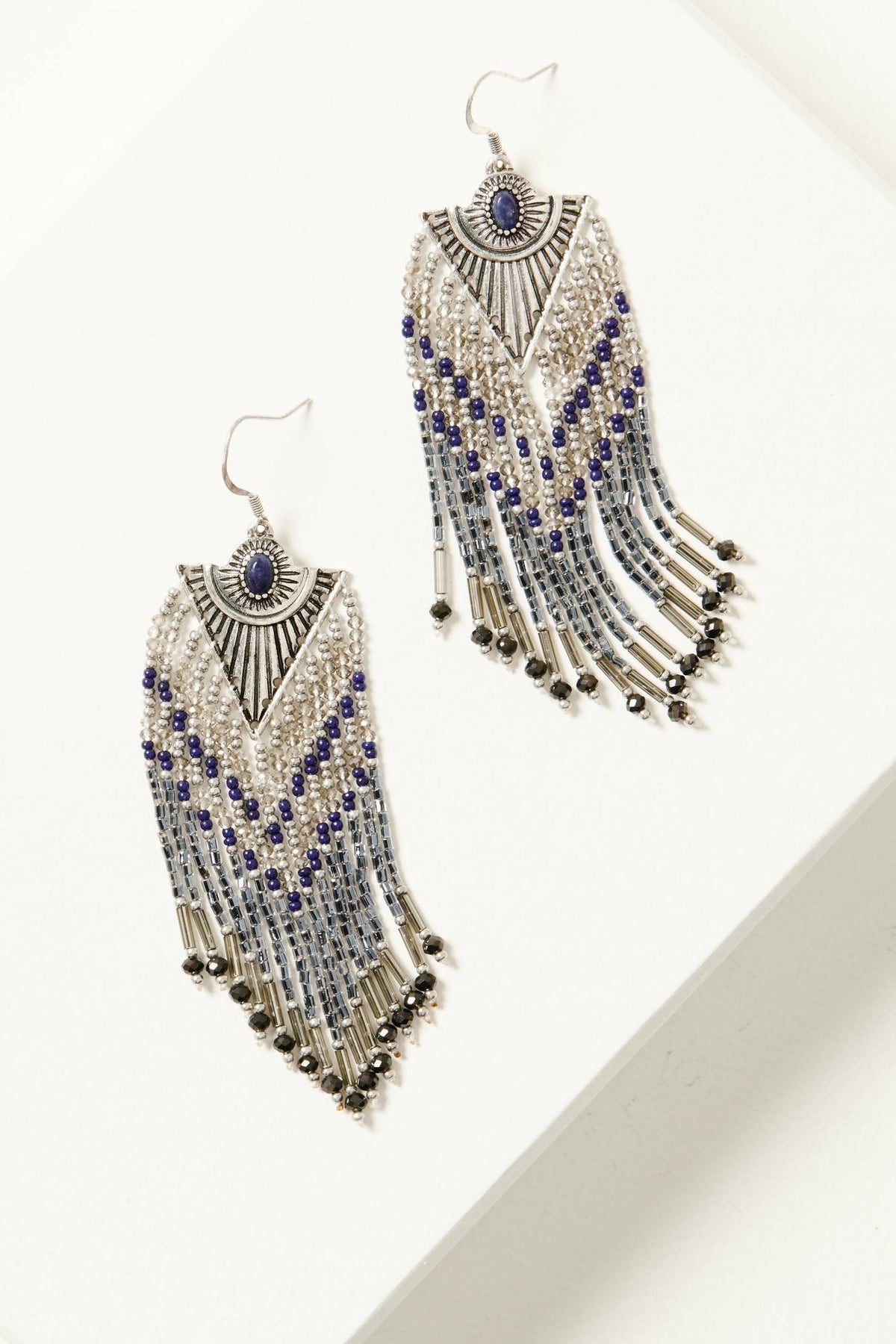 Women Lenox Beaded-Fringe Earrings | Idyllwind
