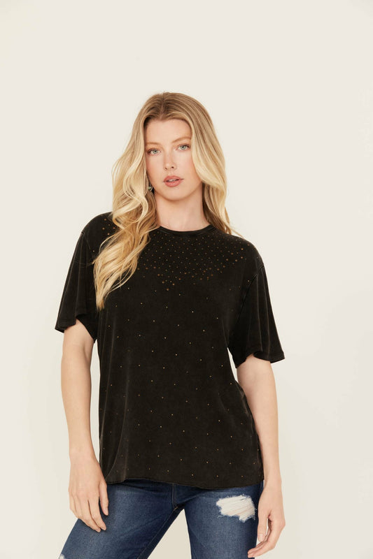 Women Fannie Studded Tee | Idyllwind