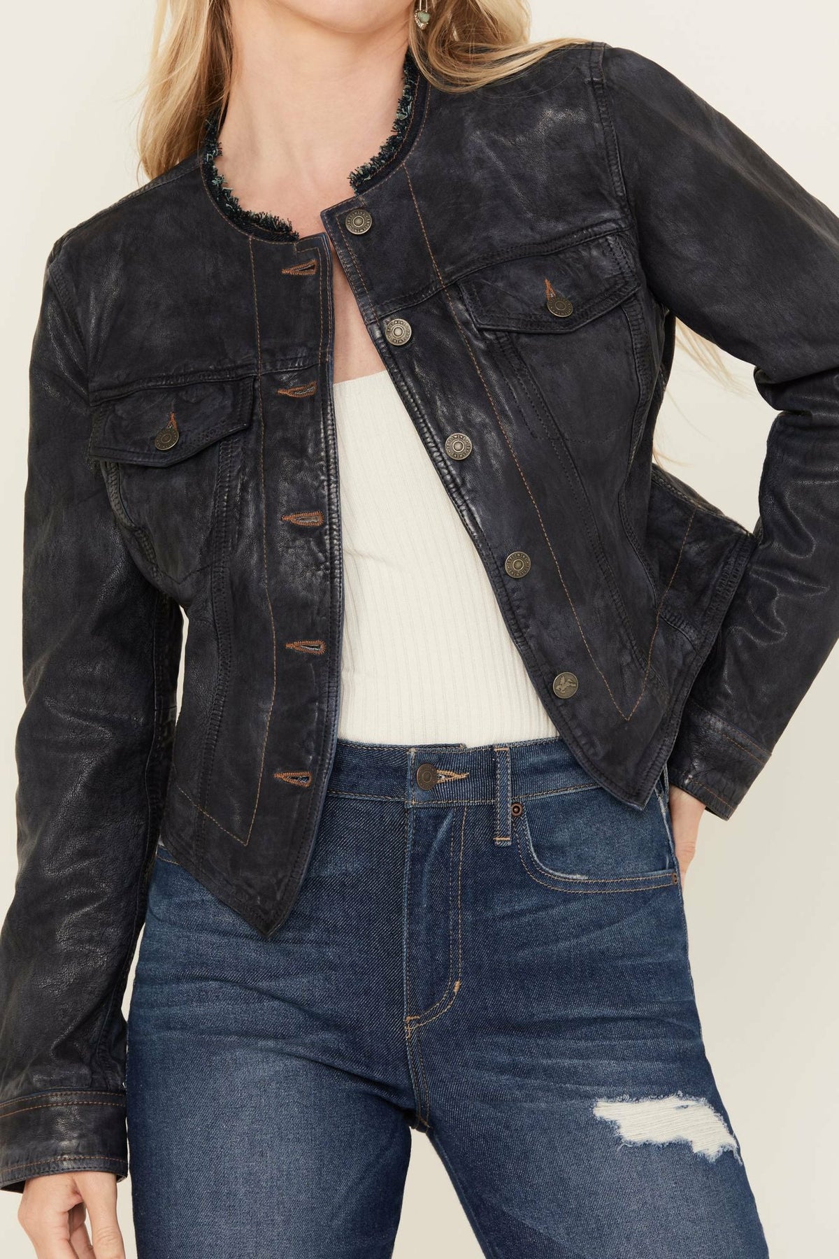 Women Ada Leather Jacket | Idyllwind