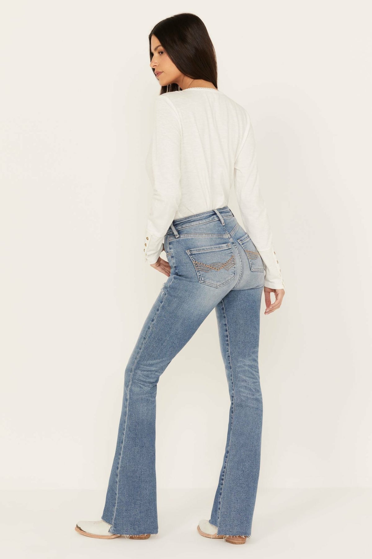 Women Glenrose Vintage Gypsy High Rise Bootcut Jeans | Idyllwind