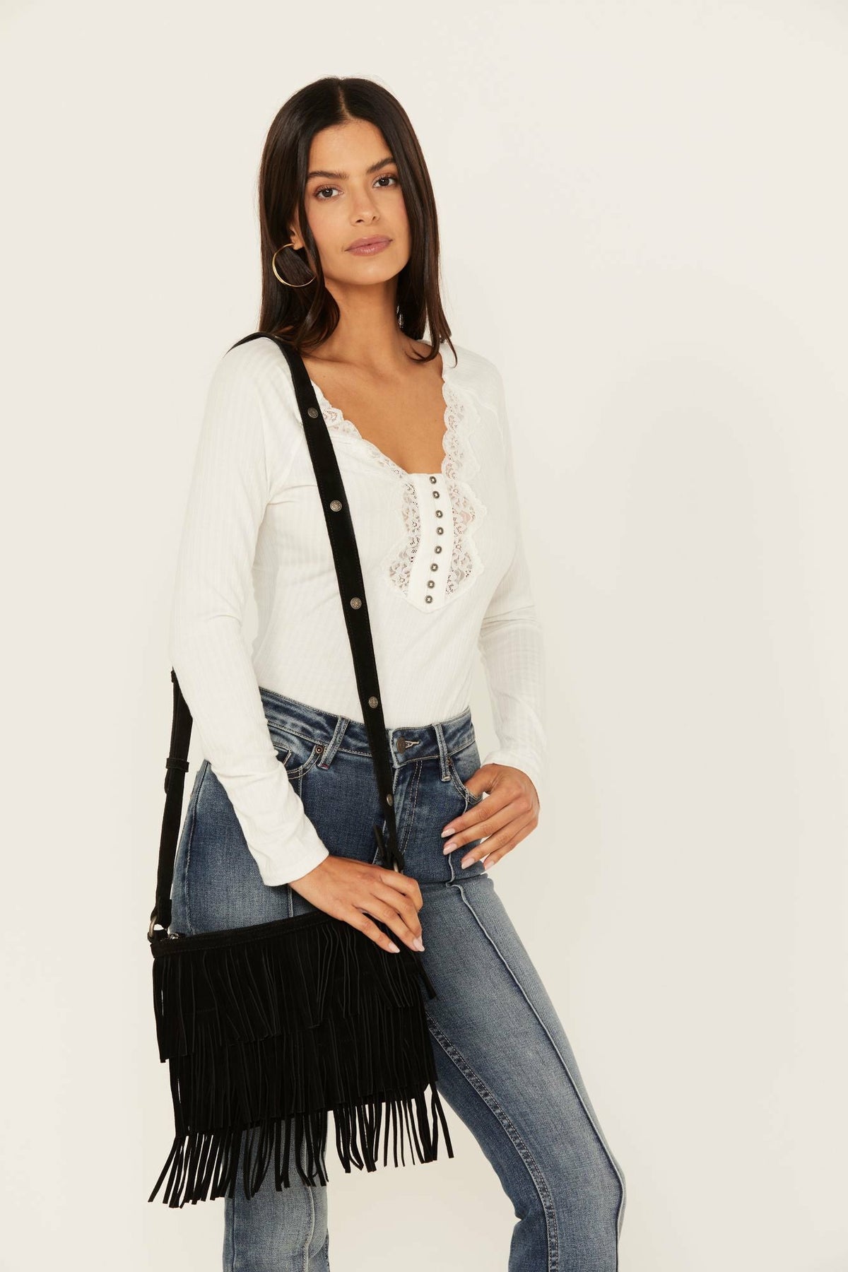 Women Darlington Court Suede Crossbody Handbag | Idyllwind