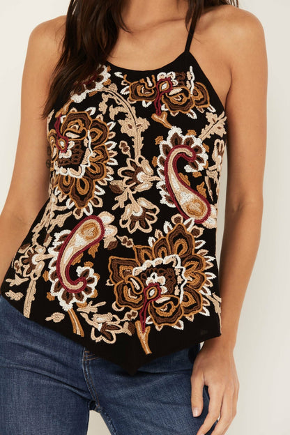 Women Tullia Embroidered Tank | Idyllwind