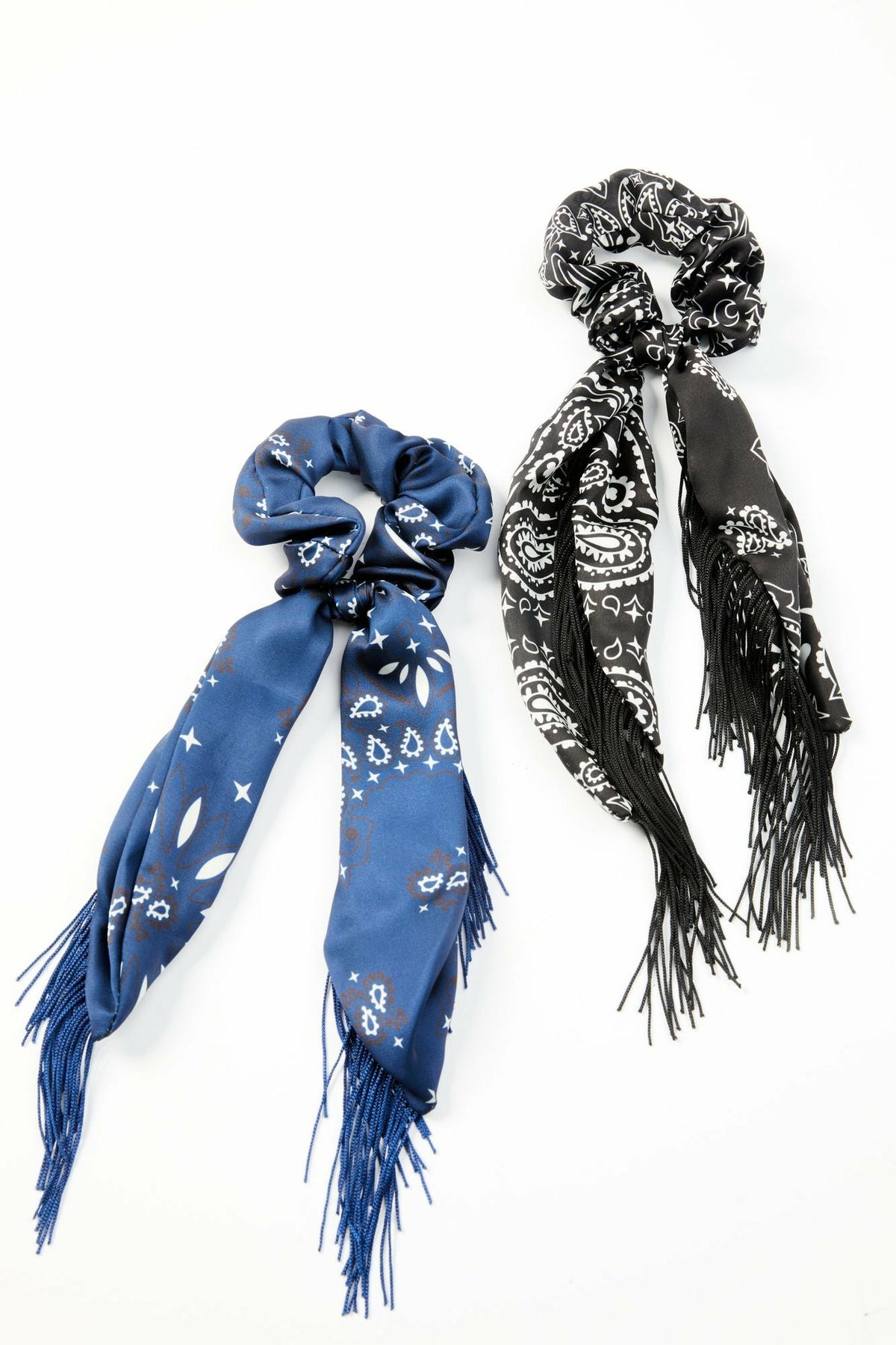 Women Annette Fringe Hair Scrunchies - 2 Pack | Idyllwind