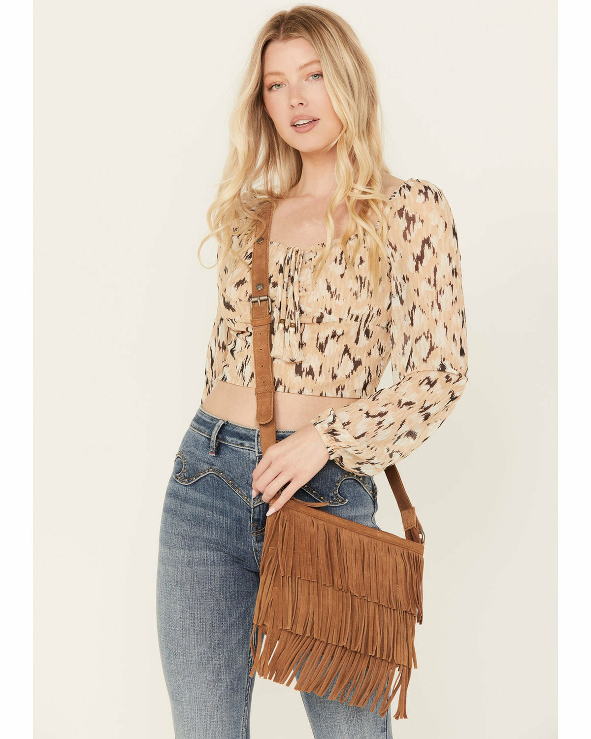 Women Darlington Court Suede Crossbody Handbag | Idyllwind