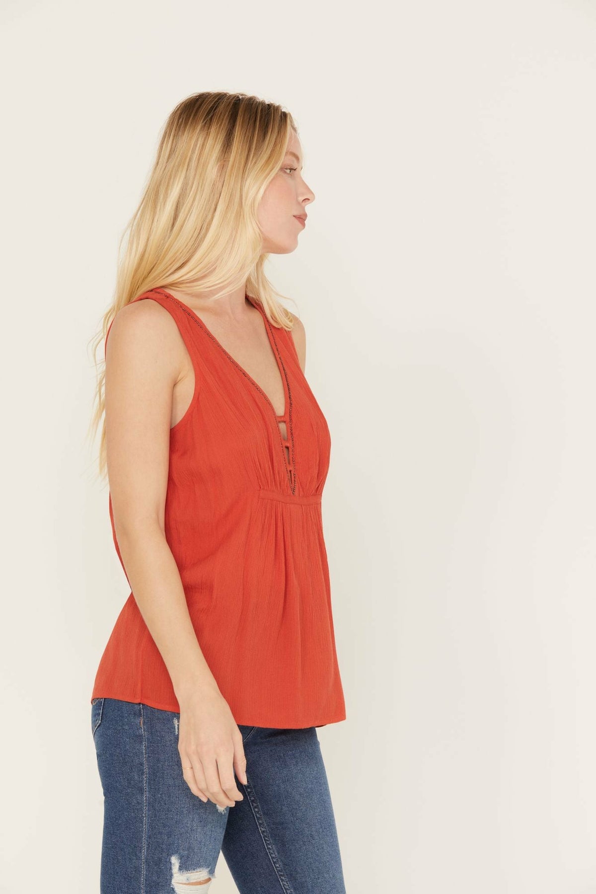 Women Rowan Embellished Tank Top | Idyllwind