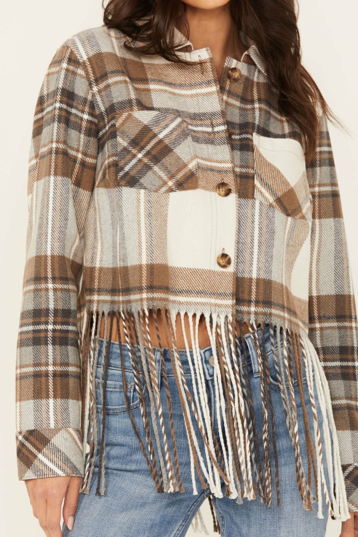 Women Walker Cropped Fringe Jacket | Idyllwind