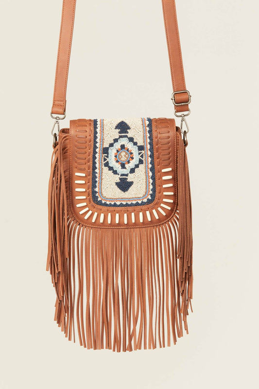Women Shiloh Fringe Crossbody Handbag | Idyllwind