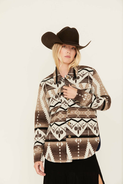 Women Addy Southwestern Print Shacket | Idyllwind