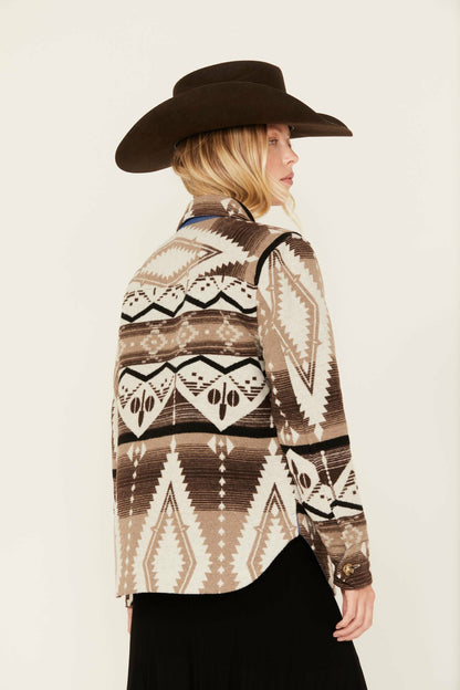 Women Addy Southwestern Print Shacket | Idyllwind
