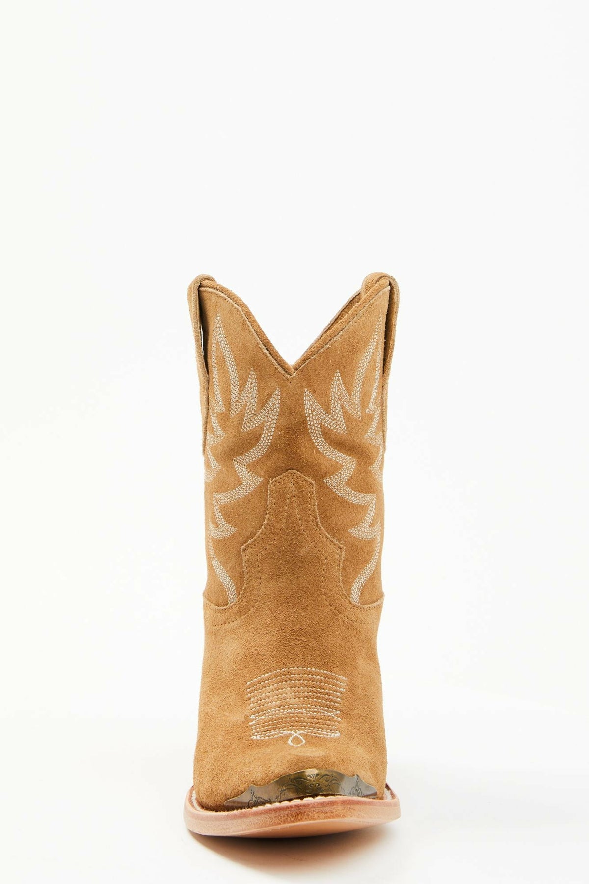 Women Wheels Sand Suede Western Booties - Round Toe | Idyllwind