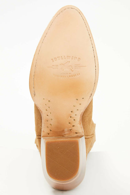 Women Wheels Sand Suede Western Booties - Round Toe | Idyllwind