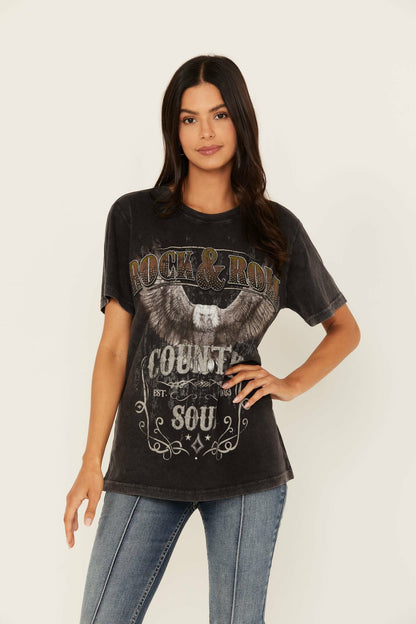 Women Jennie Rhinestone Graphic Tee | Idyllwind