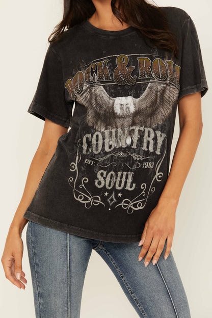Women Jennie Rhinestone Graphic Tee | Idyllwind