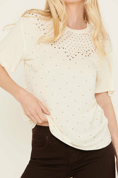 Women Fannie Studded Tee | Idyllwind