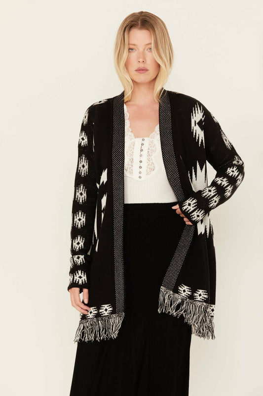 Women Mamie Southwestern Print Cardigan | Idyllwind