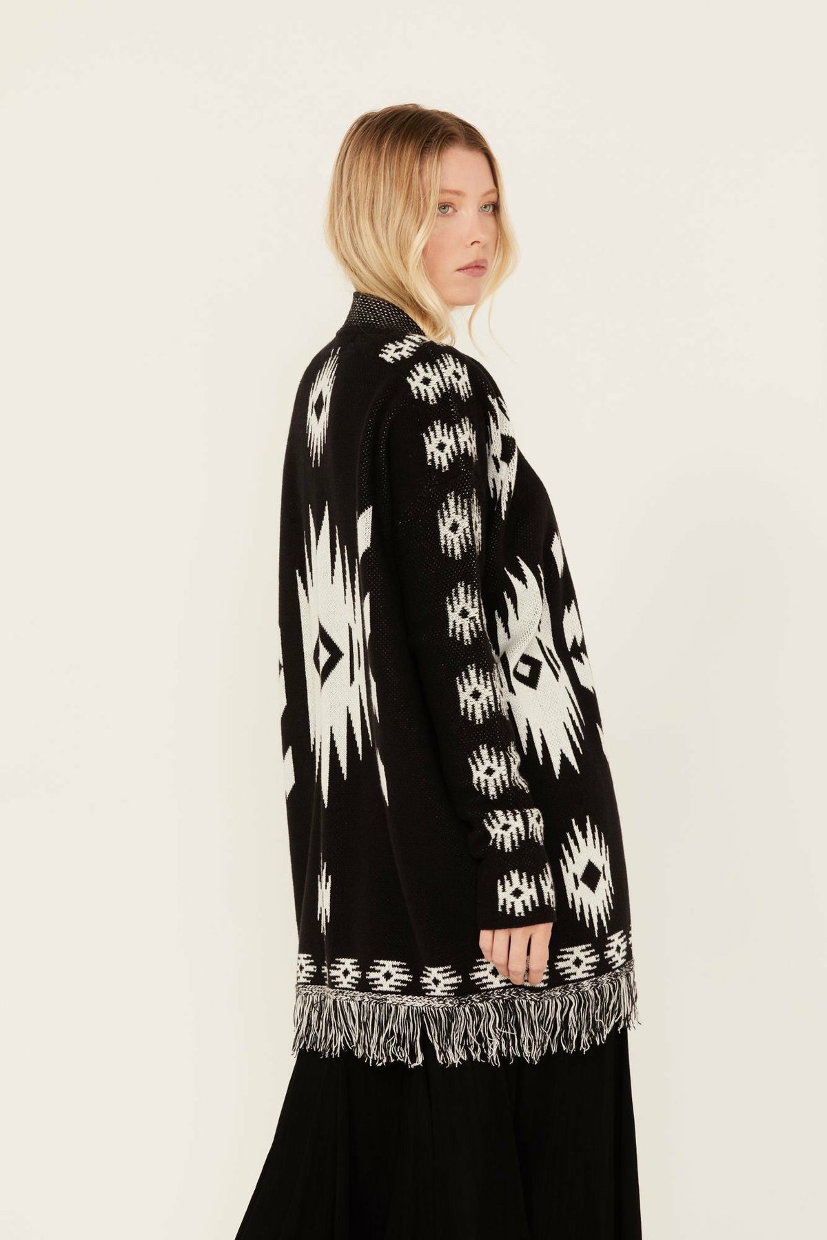 Women Mamie Southwestern Print Cardigan | Idyllwind