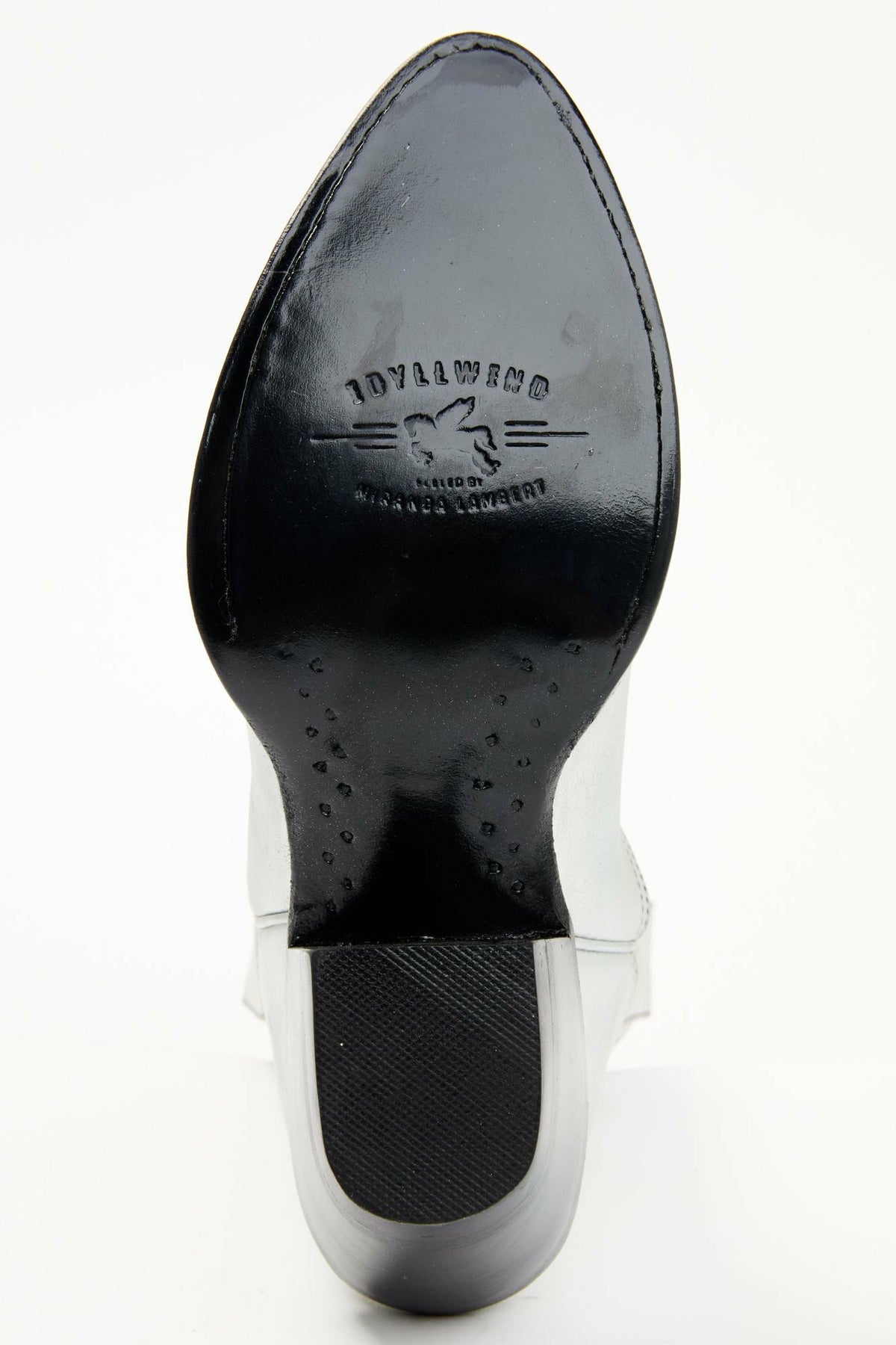 Women Wheels Silver Leather Western Booties - Round Toe | Idyllwind