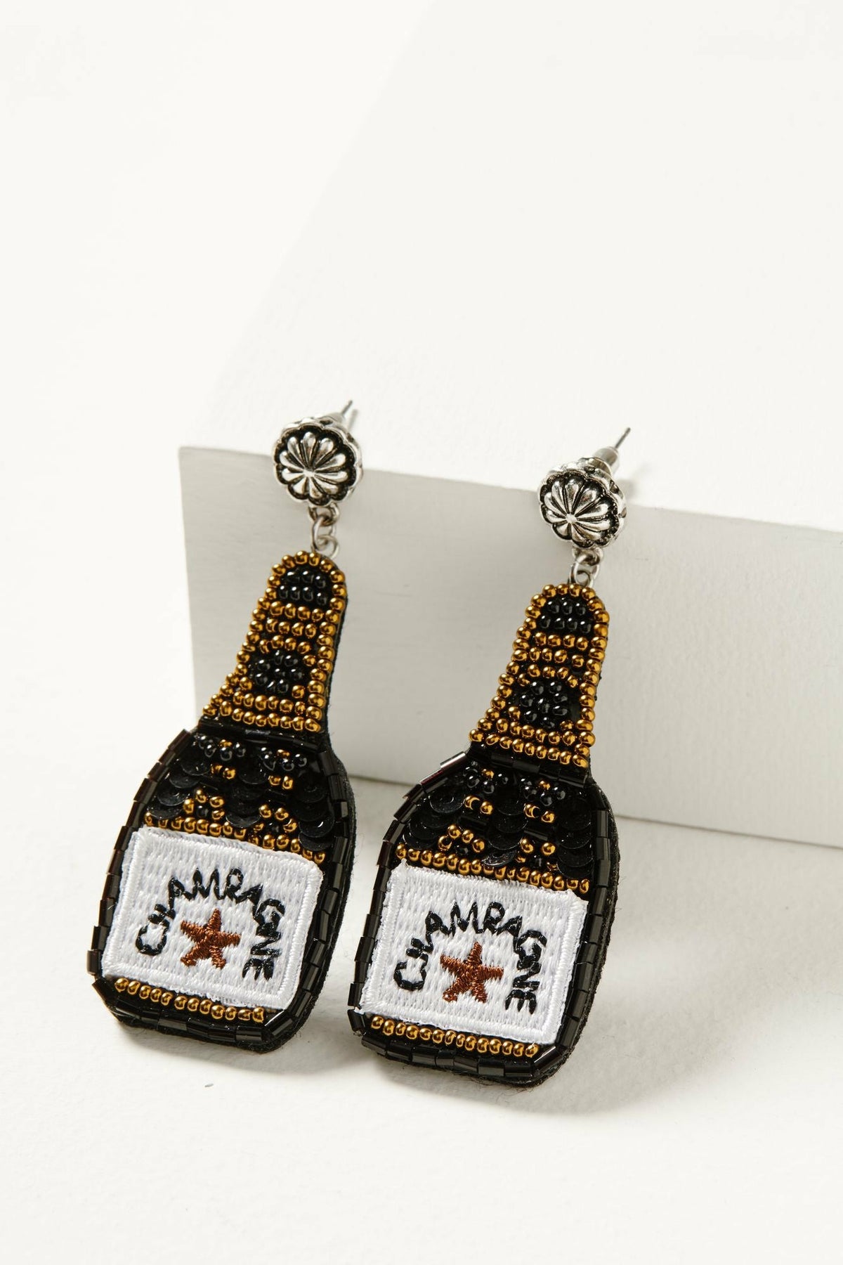 Women Laramie Champagne Beaded Earrings | Idyllwind