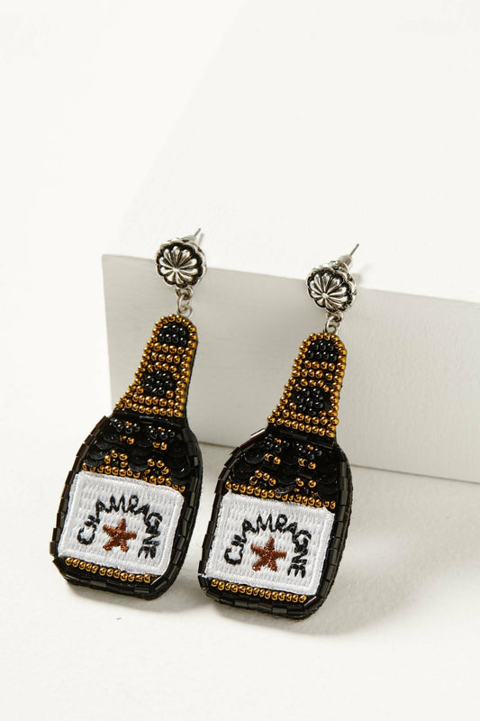 Women Laramie Champagne Beaded Earrings | Idyllwind