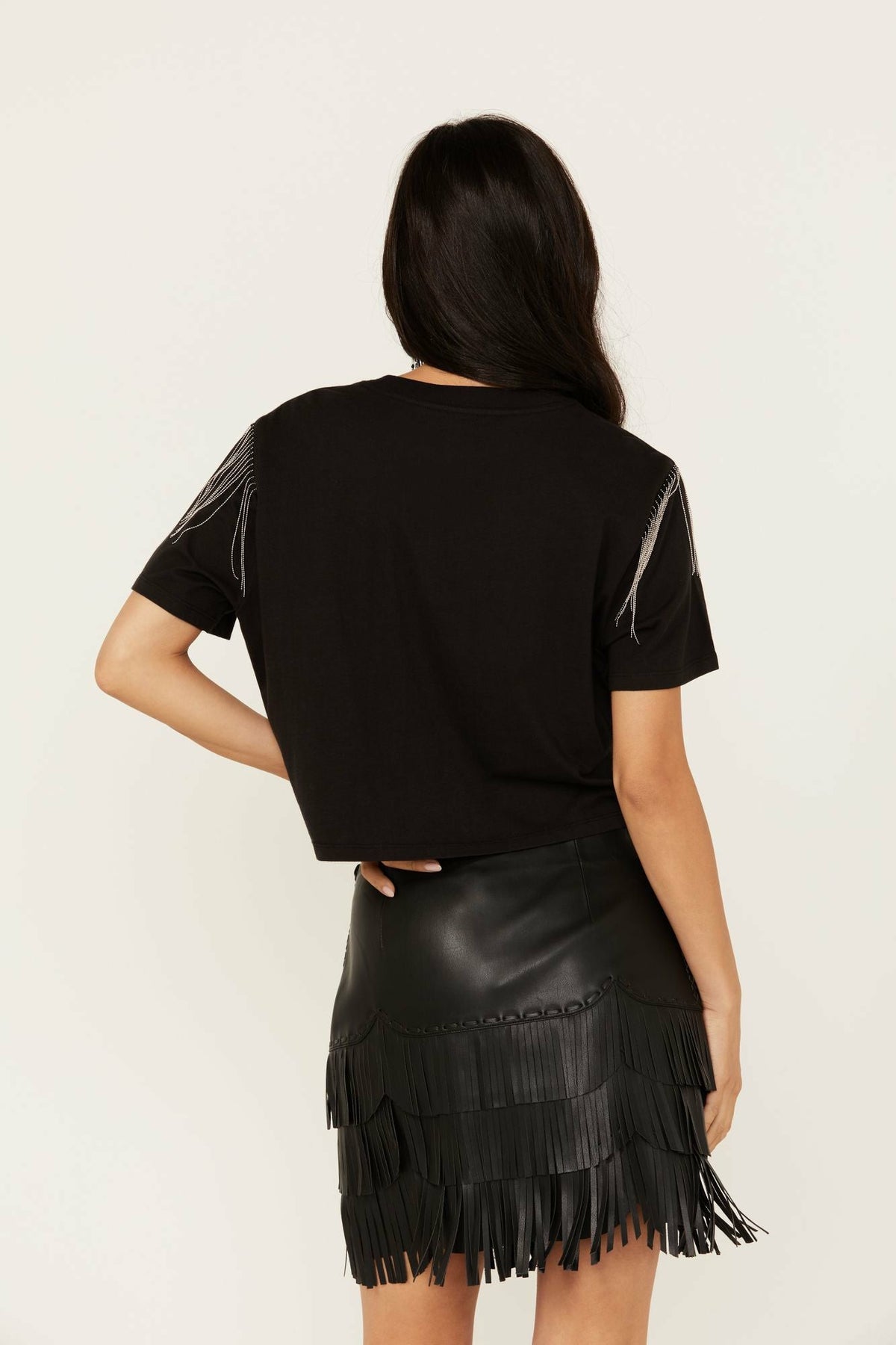 Women Robin Rock & Roll Embellished Graphic Tee | Idyllwind