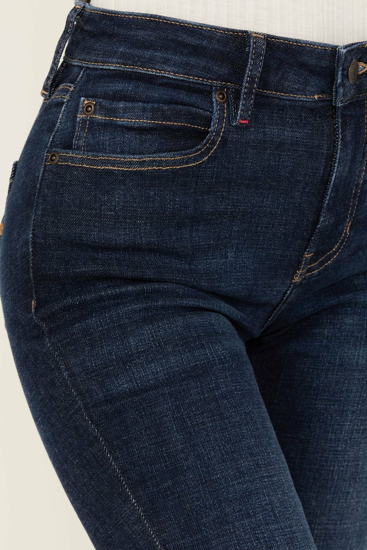 Women Rebel Janie Dark Wash Mid Rise Bootcut Jeans | Idyllwind