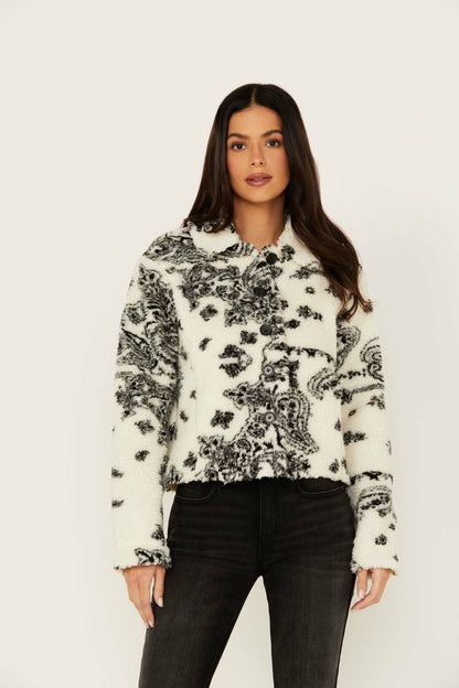 Women Oak Sherpa Jacket | Idyllwind