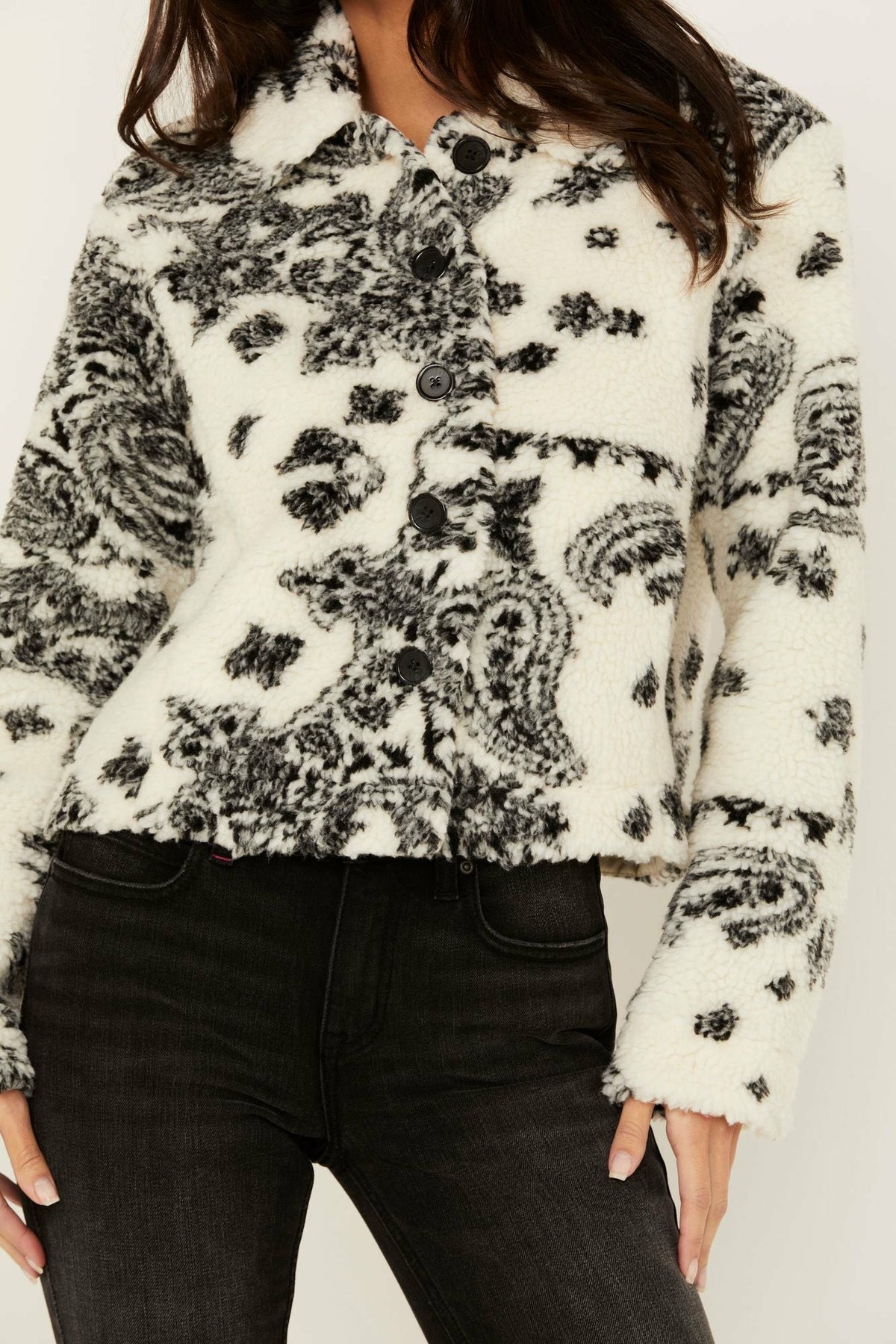 Women Oak Sherpa Jacket | Idyllwind