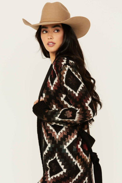 Women Timothy Southwestern Print Sweater | Idyllwind