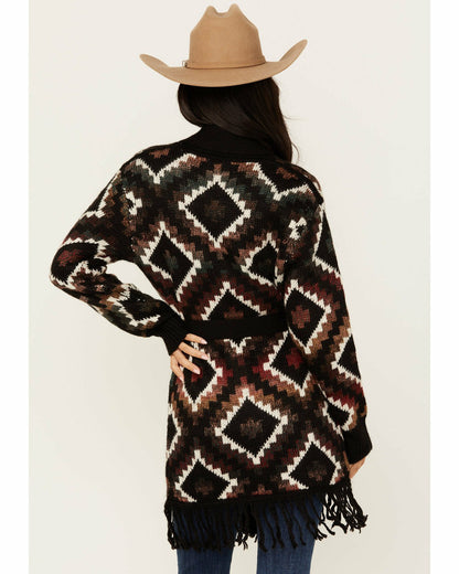 Women Timothy Southwestern Print Sweater | Idyllwind