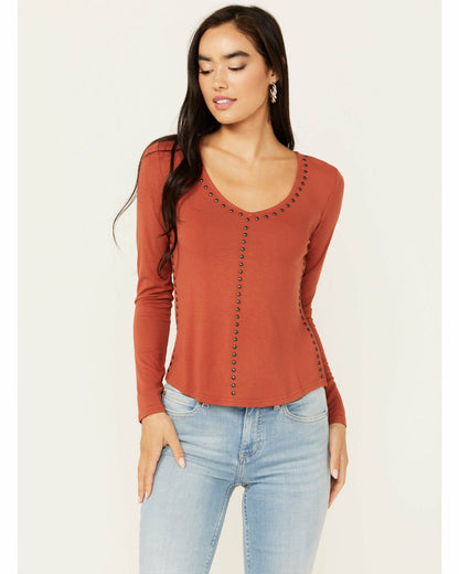 Women Humble Long Sleeve Honky Tonk Top | Idyllwind